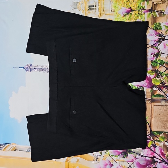 Theory Textured High Waist Stretch Pants Size 8 - Picture 6 of 6